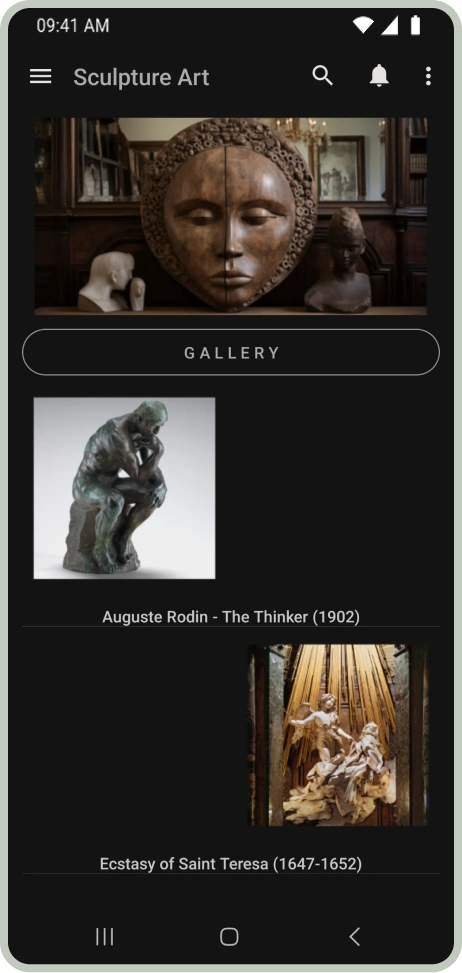 Sculpture Art 14 Android 21